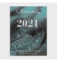 Desk Calendar Refill 2022 Collins  Debden 'Day to Page' Top Punch