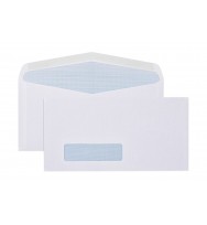 Envelope DLX LICK/STICK Window Face Secretive 120x235mm