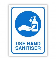 DURUS Use Hand Sanitiser Sign