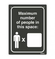 DURUS Maximum Capacity Wall Sign