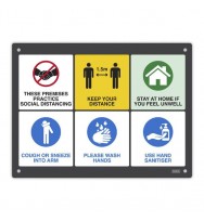 DURUS Wall Sign Key Messages 400x300m