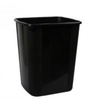 Bin ITALPLAST 32L 320X360X400MM Greener -Recycled Black