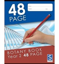 Botany Book SOVEREIGN Year 2 48 Page  -Pack of 20