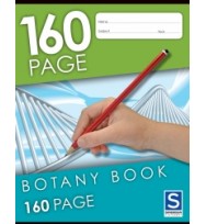 Botany Book SOVEREIGN 160 Page  -Pack of 10