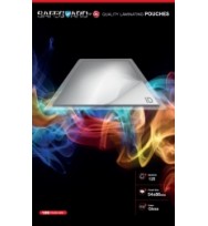 Laminating Pouches GBC Safeguard 54x86 Credit 125 Micron -Pack 100