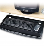 Computer Keyboard Drawer Kensington Underdesk - Black