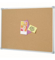 CORKBOARD QUARTET 1200X900MM ALUMINIUM FRAME