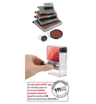 ink pads for the Colop/L Stock Text Dater - spare pad code is E/10