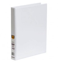 Binder Insert MARBIG A4 Clearview 2 D-Ring 25mm -White
