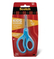 Scissors Scotch Kids Soft Touch 5 Inch Turq/Magenta