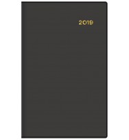 Diary 2019 Belmont B7R Pocket "Week-To'View' Black