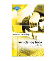 VEHICLE LOG BOOK ZIONS POCKET PVLB