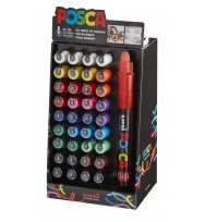 MARKER POSCA 4.5MM PC7M BOLD BULLET TIP ASST DISP36