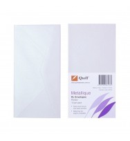 Envelopes Quill DL Metallique Peridot Pack 10