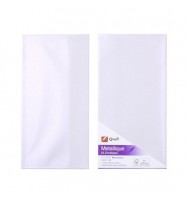 Envelopes Quill DL Metallique Moonstone Pack 10