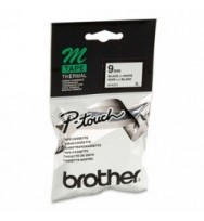Brother M-K221 9MM X 8M Cassette Thermal Tape -Black on White