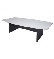Worker Boardroom Table - Boat Shaped 2400mm - CBT2412