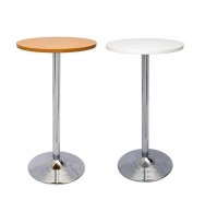 Dry Bar Chrome Base Table