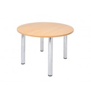 Chrome Leg Round Table - CRT9