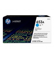 HP No. 653A Cyan Toner Cartridge - 16,500 pages