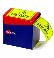LABELS AVERY HEAVY FLUORO YELLOW 75X99 (750)