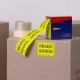 LABELS AVERY MIXED GOODS FLUORO YELLOW 125x75 (750)