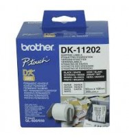 Brother DK11202 White Label - 62mm x 100mm - 300 per roll
