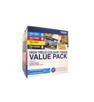 Brother TN-155 Colour 4 Pack Bk,C,M,Y Toner Cartridges - refer to singles for yields