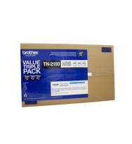 Brother TN-2150 Toner Cartridge 3 Pack - 2,600 pages each