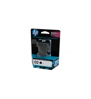 HP No.02 Black Ink Cartridge - 10ml - 480 pages