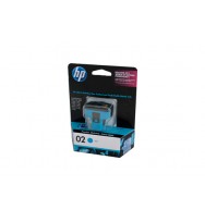 HP No.02 Cyan Ink Cartridge - 4ml - 350 pages