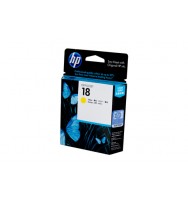 HP No.18 Yellow Ink Cartridge  - 900 pages