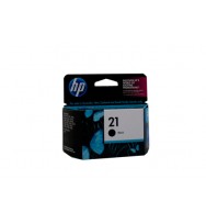 HP No.21 Black Ink Cartridge - 185 pages