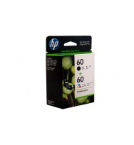 HP No.60 Black and Colour ink Cartridge - Black, 200 pages Colour, 165 pages
