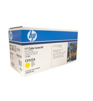 HP CF032A Yellow Toner Cartridge - 12,500 pages