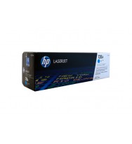 HP CE321A Cyan Toner Cartridge - 1,300 pages