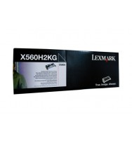 Lexmark X560N Black Toner Cartridge - 10,000 pages