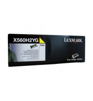 Lexmark X560N Yellow Toner Cartridge - 10,000 pages