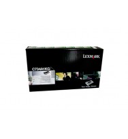 Lexmark C734 / C736 / X734 / X736 / X738 Black Prebate Toner Cartridge - 8,000 pages