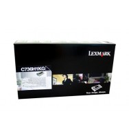 Lexmark C736 / X736 / X738 High Yield Black Prebate Toner Cartridge - 12,000 pages