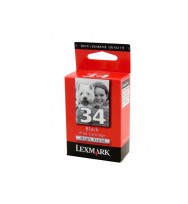 Lexmark No.34 Black Ink Cartridge High Yield - 475 pages