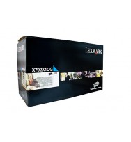 Lexmark X792DE Extra High Yield Prebate Cyan Toner Cartridge - 20,000