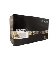 Lexmark X792DE Extra High Yield Prebate Black Toner Cartridge - 20,000