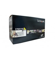 Lexmark X792DE Extra High Yield Prebate Yellow Toner Cartridge - 20,000