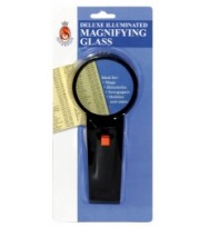 Magnifying glass sovereign 75mm illuminated