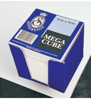  memo cube sovereign mega in cardboard dispenser
