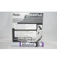Marker w/b pentel maxiflo mwl5-v bullet violet - box of 12