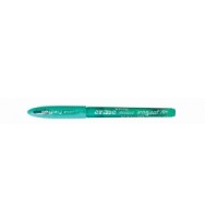 Pen uni fanthom uf20207 erasable 0.7mm green - box of 12