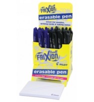 Pen pilot frixionball erasable .07 black & blue - box of 24