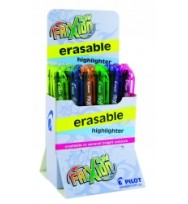 Highlighter pilot frixion light erasable asst bx20